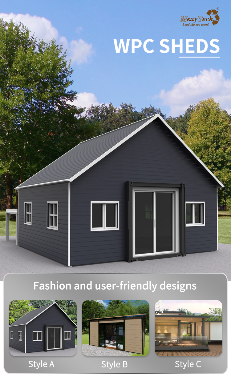 WPC Board Wooden Composite Storage Sheds Foshan MexyTech Co., Ltd.