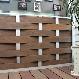 Woven Wood Fence Panels